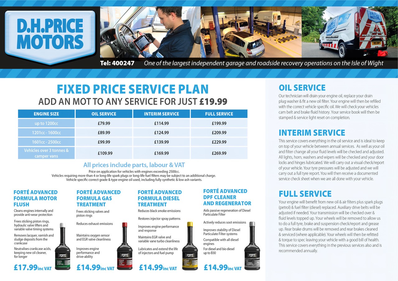service plan 2022